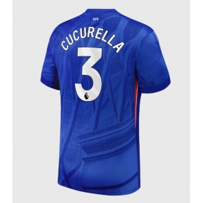 Chelsea Marc Cucurella #3 Hjemmebanetrøje 2025-26 Kortærmet